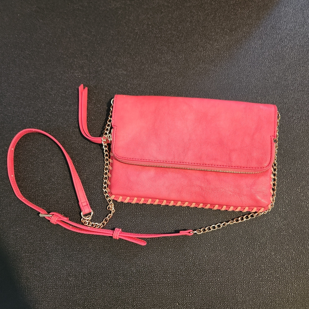 Urban Expressions Vibrant Pink Crossbody Bag